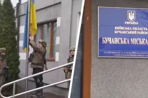 Buça şəhəri Rusiya hərbçilərindən geri alındı - VİDEO