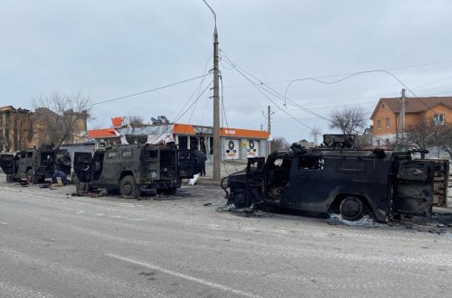 Ukrayna Prezident Aparatı: “Rusların Xarkov şəhərinə hücumu səngiyib”