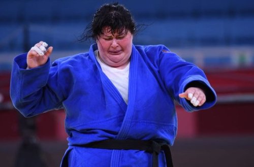 Azərbaycan idmançısı Ukraynada evindən didərgin düşdü - FOTO