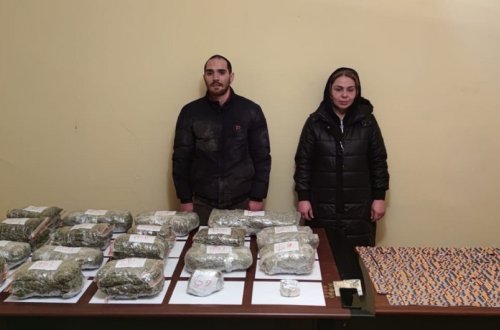 İrandan Azərbaycana narkotik gətirən qadın tutulub - FOTO