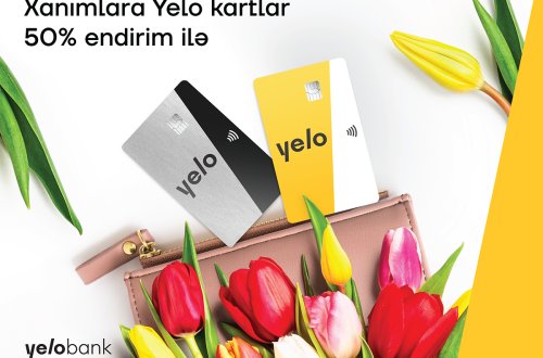 Yelo Bank-dan xanımlara özəl kampaniya