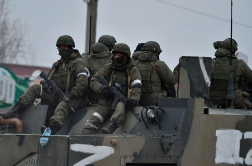 Rusiya ordusu Ukraynanın Trostyanets şəhərini ələ keçirib