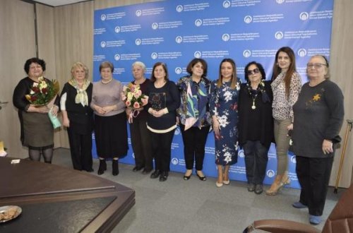 QHT Agentliyində bir qrup xanım QHT sədrləri ilə  görüş keçirilib - FOTOLAR