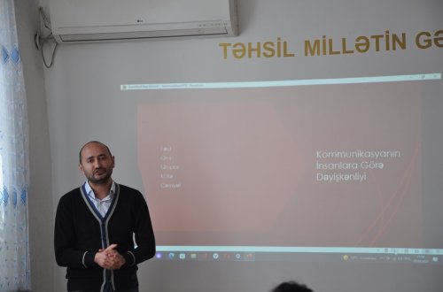 Mingəçevir Dövlət Universitetində rəqəmsal media bacarıqları ilə bağlı təlimlərə başlanılıb
