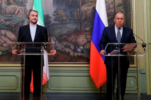 Lavrov iranlı həmkarı ilə Ukraynadakı vəziyyəti müzakirə edib