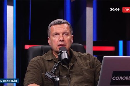 Ermənipərəst Solovyovun kanalı bloklandı