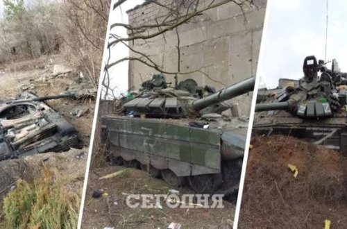 Ukraynada Rusiyaya məxsus dörd tank, altı ZTR və 40 hərbçi məhv edildi - FOTO