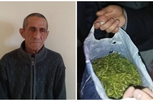 Ağdaşda elektron qolbaq daşıyan şəxsdən narkotik götürülüb