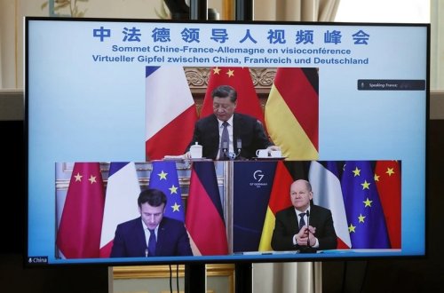 Çin, Fransa və Almaniya liderləri Ukraynadakı vəziyyəti müzakirə edib