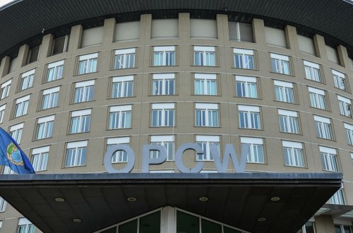 Rusiya nümayəndələrinin KSQT-nin iclasında çıxışı zamanı Aİ nümayəndələri zalı tərk edib