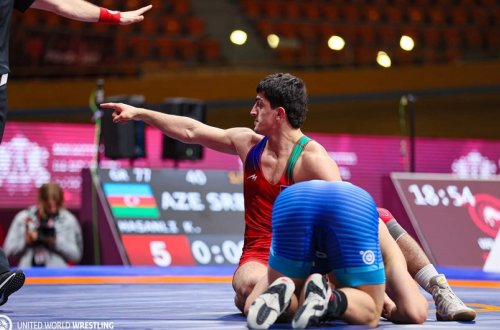 Azərbaycan güləşçisi Avropa çempionu olub