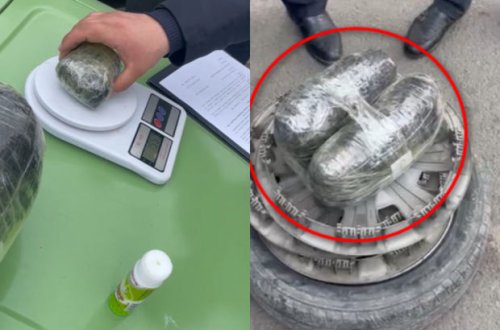 Tovuzda narkokuryerlər saxlanılıb - FOTO/VİDEO