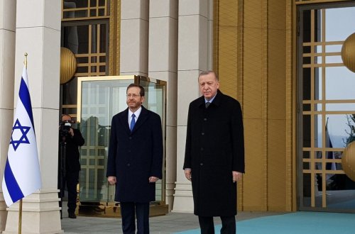 Türkiyə və İsrail prezidentlərinin görüşü başlayıb - YENİLƏNİB