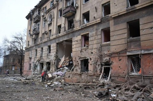 Ukraynada Mariupolun blokadası zamanı 1 300-ə yaxın dinc sakin həlak olub