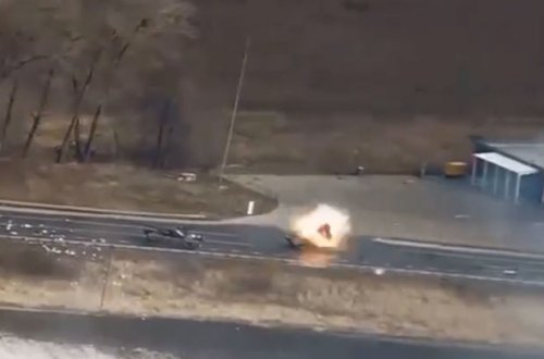 Real döyüş kadrları: Rusiya tankları məhv edildi – ANBAAN VİDEO