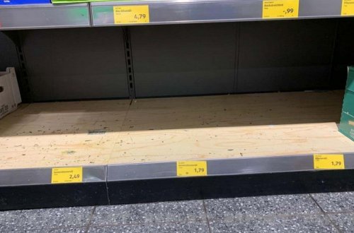 Almaniyada yağ və un qıtlığı yaranıb