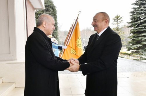 Azərbaycan və Türkiyə Prezidentlərinin görüşündə Şuşa Bəyannaməsinin hər iki ölkənin parlamentində təsdiqlənməsi vurğulanıb