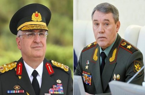 Türkiyə və Rusiya baş qərargah rəisləri telefonla danışıb