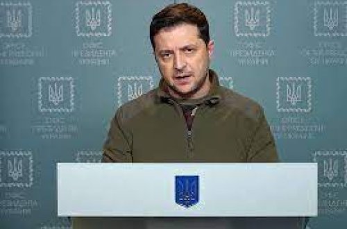 Volodimir Zelenski: “Rusiya son illərin ən böyük itkisini yaşayır”