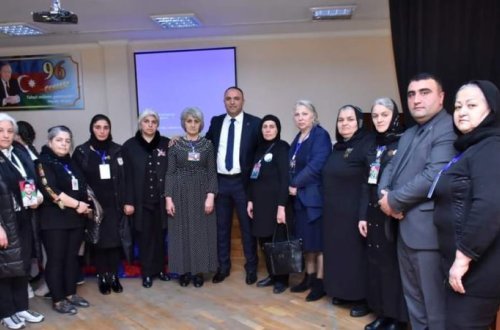 Şəhid baş leytenant Elvin Şükürlünün xatirəsinə anım tədbiri keçirildi (FOTOLAR)