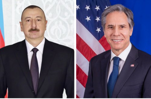 ABŞ dövlət katibi İlham Əliyevə zəng edib