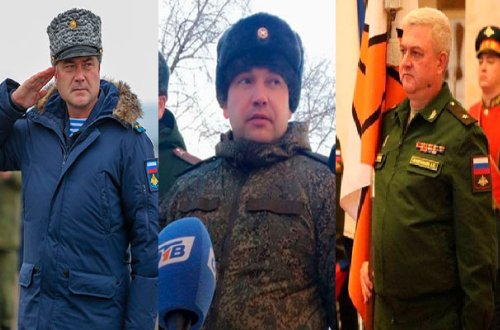 Ukraynada öldürülən rus generallarının - Siyahısı