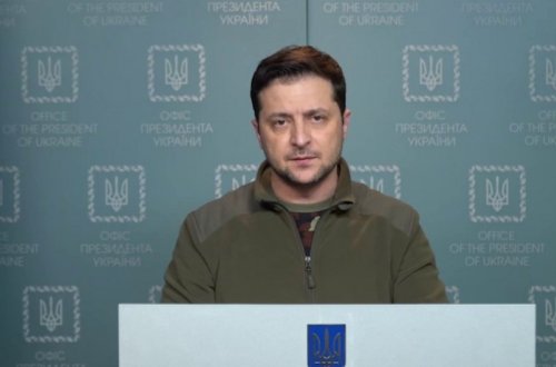 Zelenski Qərbə müraciət edib: 