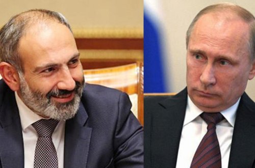 Putin Paşinyanla Qarabağı müzakirə edib