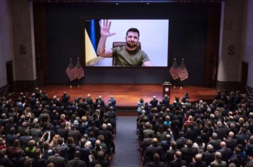 Konqres Zelenskinin çıxışını ayaqda alqışladı: “Ölümü dayandıra bilmirəmsə, həyatda anlam görmürəm” - VİDEO