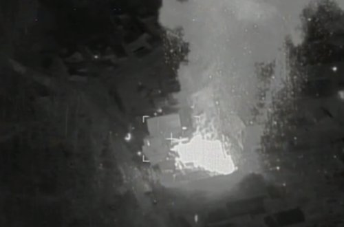 Rusiya Ukraynada hərbi anbarları vurmağa davam edir - Video