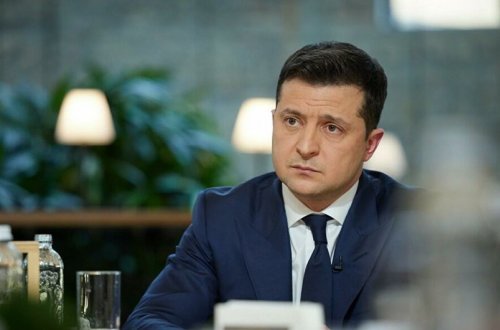 Volodimir Zelenski Avropanı Ukraynada baş verənlərə laqeyd yanaşmaqda qınayıb