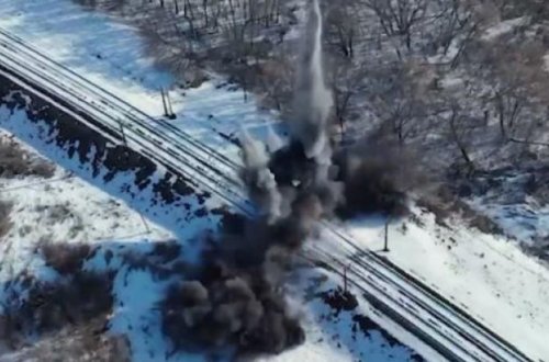 Ukrayna kəşfiyyatından xüsusi əməliyyat - VİDEO