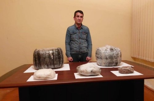 Azərbaycana qaçaqmalçılıq yolu ilə narkotik gətirmək istəyən şəxs tutulub