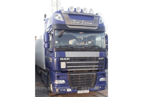 Ukraynada Azərbaycan şirkətinə məxsus yük maşını və sürücüsü mühasirəyə düşüb