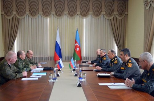 Kərim Vəliyev rusiyalı generalla qanunsuz erməni silahlılarının ərazilərimizdən çıxarılmasından DANIŞDI