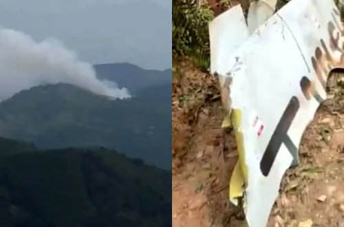 Çində sərnişin təyyarəsinin qəzaya uğradığı yerdə axtarış işləri dayandırılıb