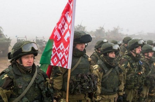 Belarus qoşunları Ukrayna sərhədinə cəmləşib - Peyk görüntüləri - FOTO