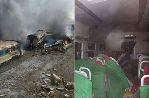Kölgəyə çəkilən terrorçular aktivləşdilər: Qatarı partladıb sərnişinləri girov götürdülər – FOTO/VİDEO