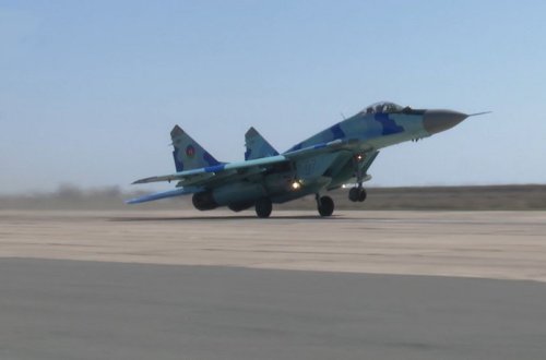 Hərbi Hava Qüvvələrində təlimlər keçirilib -VİDEO