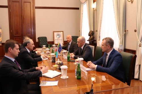 Baş prokuror Litvanın Xüsusi İstintaq Xidmətinin rəhbəri ilə görüşüb