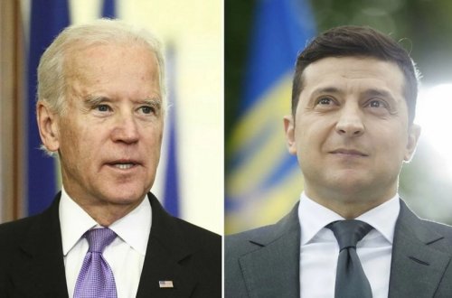 Байден поговорит по телефону с Зеленским