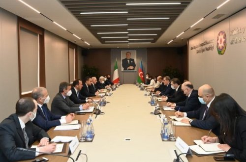 Azərbaycan və İtaliya arasında Strateji Dialoqun birinci iclası keçirilib