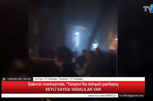 SON DƏQİQƏ: Bakının mərkəzində, 