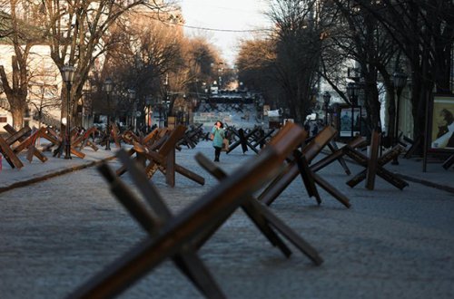 Rusiya Odessaya yenə raket atdı