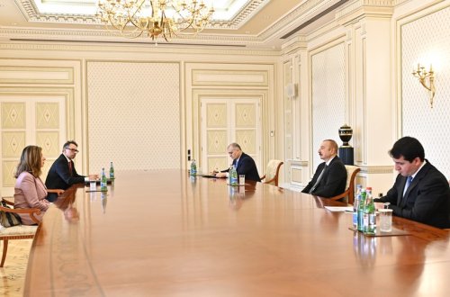 İlham Əliyev İtkin düşmüş şəxslər üzrə Beynəlxalq Komissiyanın baş direktorunu qəbul edib