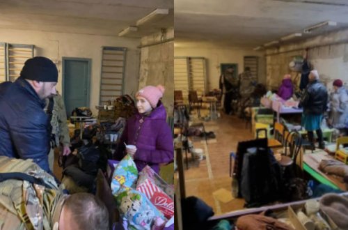 Çerniqovda rusiyalı hərbçilər 150 nəfəri zirzəmidə girov saxlayıblar - FOTO