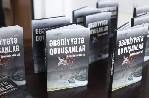 “ƏBƏDİYYƏTƏ QOVUŞANLAR” kitabının təqdimatı keçirilib