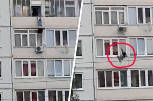 Mübahisə etdiyi dostunu 18 mərtəbədən atdı