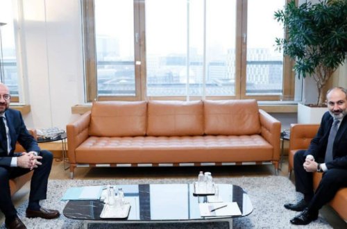 Aİ Şurasının Prezidenti və Ermənistanın Baş naziri Brüsseldə görüşüblər