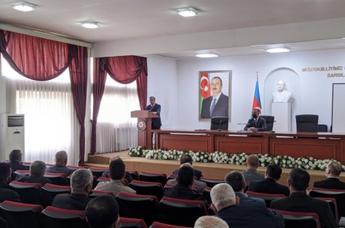 Taxıl sahələrində aqrotexniki qulluq - FERMERLƏRLƏ SİLSİLƏ GÖRÜŞLƏR KEÇİRİLİR